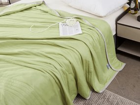 Hűsítő nyári paplan CELIA, zöld Méret: 140 x 200 cm