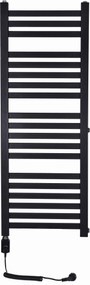 Elektromos fürdőszobai radiátor 900W Nero Fekete