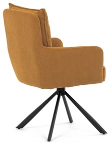 Sárga Kordbársony Étkezőszék. HC-X1128 YEL2