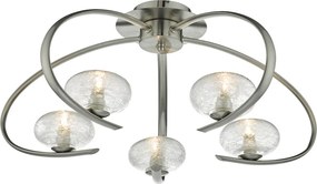 Dar Lighting LEIGHTON LEI5446 Plafonlámpa 5x40W/G9 IP20
