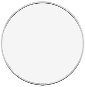 ezüstszínű falitükör Ø 30 cm Kerek