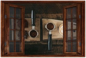 Poszter 60x40 Kávé ínyenceknek Bronz