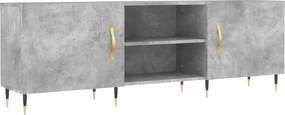 vidaXL betonszürke szerelt fa TV-szekrény 150 x 30 x 50 cm