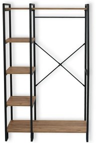 Rex Atlantic Pine and Black ruhaállvány