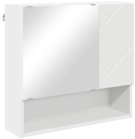 Fürdőszoba bútor szett 5 pcs Fehér 61 x 35 x 64 cm Faanyag