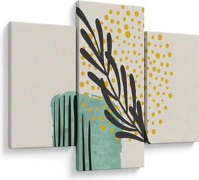 Kép - Absztrakt lapok N⁰3 (90x60 cm)