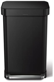 Acél pedálos szemetes 45 l – simplehuman