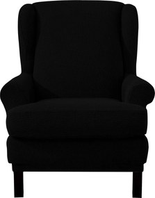 Ágytakaró huzat elasztikus protektor Ebeta fekete