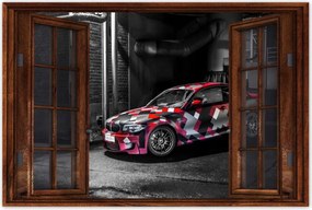 Poszterek 120x80 Piros Bmw