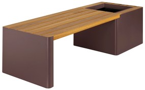 Pad önötőzős vilaghőrseppel WOODGREEN - Hobby Flower szín: gránát/természetes fa