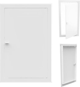 RevĂziĂłs ajtĂł fĂ©m fedĂ©l inst 30x50 fehĂ©r