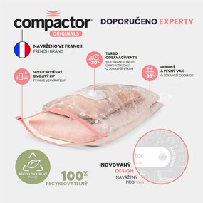 Compactor Szett vákuumos tároló zsákok 16 db, 4x S+ 4x M + 4x L + 4x XL