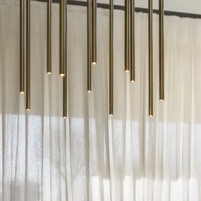 Ideal Lux - LED Csillár zsinóron FILO LED/25W/230V réz