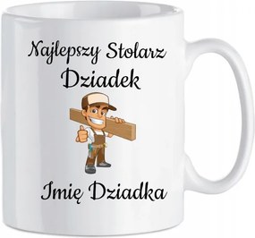 Kerámia bögre Legjobb Asztalos Nagypapa Nagypapa neve Ajándék