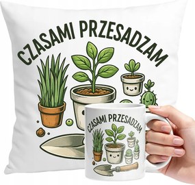 Bögre Párna Szett Kertésznek Személyre Szabott Ajándék Szöveg