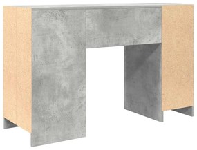 betonszürke forgácslap íróasztal 120x42x76 cm