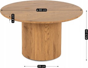 Asztal tölgy színben MAYLIN MAX