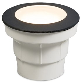 Modern kültéri talajspot fekete LED-del IP67 - Ceci
