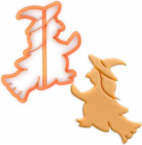 Prémium Mézeskalács Sütemény Boszorkány Seprű Boszorkány Halloween