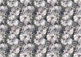 3D fotótapéta virágok bazsarózsa rózsák növények 312 x