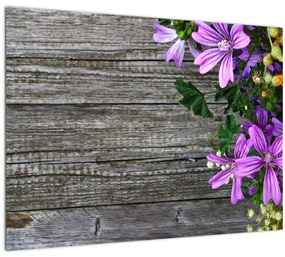 Kép - réti virágok (70x50 cm)