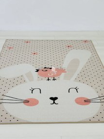 Nyuszis gyerekszőnyeg 80x120 cm