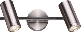 RENDL BOGARD II fali lámpa matt nikkel 230V LED 2x5W 40° 3000K