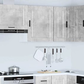 vidaXL konyhai fali szekrény Porto beton szürke műfából készült beton