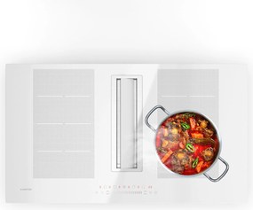 Klarstein Chef-Fusion Down Air System, 2 az 1-ben, indukciós főzőlap + páraelszívó, nagy teljesítményű, 7200 W