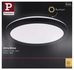 Paulmann 70997 - LED/11,2W Mennyezeti panel ATRIA 230V 3000K fekete