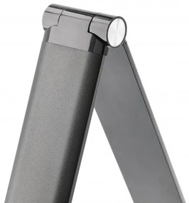 Lámpa Asztali LONEOS 12W, 700lm, AC220-240V, 3-CCT, 5 fokozatú fényerő ,RA>80,USB, fekete