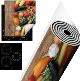 Tűzhelyvédő Szőnyeg Asztali Dekoráció 45x52 Zöldség fa