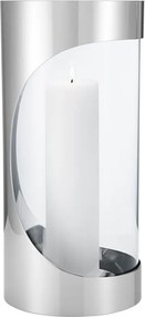 Georg Jensen Chrome Contours Lampion 33 cm Ezüst Acél