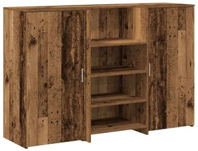 recepciós pult antik fa 155x50x103,5 cm szerelt fa