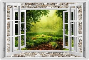 Poszterek 90x60 Fa ablak