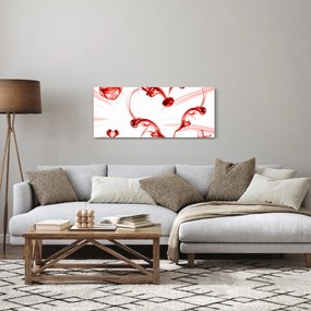 Szív a füstből képe (120x50 cm)
