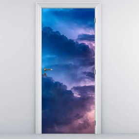 Fotótapéta ajtóra - Felhők (95x205cm)