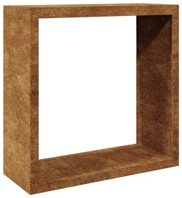 tűzifa állvány 100x40x100 cm időjárásálló acél