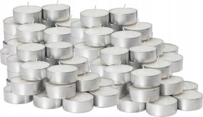 TEAMÉCSESEK50 Db Tealight Szagtalan Illatmentes Égési Idő Akár 4-5 óra