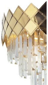 Csillár rúdon CARISMA 9xE14/40W/230V arany