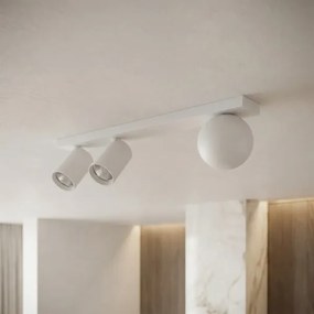 Brilagi - SELE BALL spotlámpa 2xGU10/30W/230V + 1xG9/10W fehér