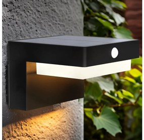 Solight WO7201 - LED napelemes falilámpa szenzorral PALERMO LED/5W/2000 mAh IP54