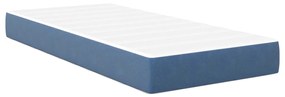 Zsebspring Matrac Kék Közepes 100x200x20 cm