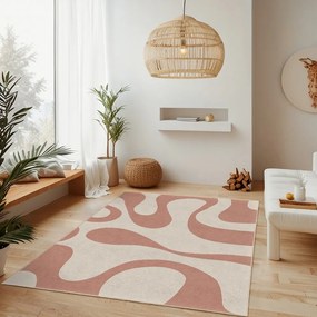 Rózsaszín mosható futószőnyeg 60x230 cm Strawberry Latte – Mila Home