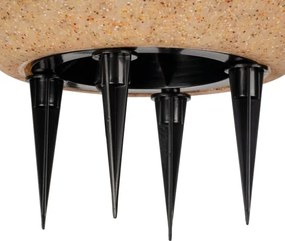 Kanlux 45935 - Kültéri lámpa STONO 1xE27/20W/230V Ø 30 cm IP65 bézs