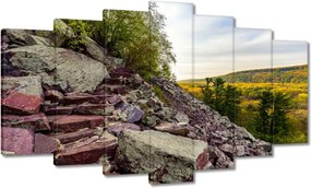 Képek 140x80 Lépcsők kövek hegyek