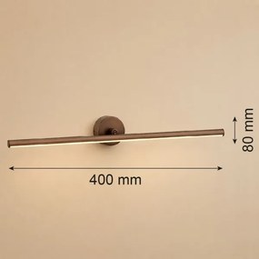 Argon 8993 - LED képvilágító lámpa MIRI LED/7,2W/230V 3000K 40 cm barna