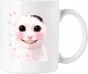 Bögre Édes Mosoly Rettegés Fehér 330ml