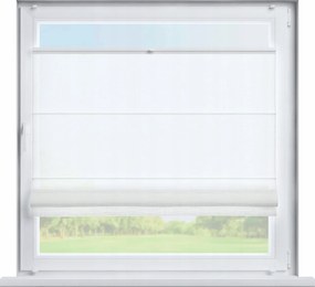 Dekoria Római pliszírozott roló Szicília 120x150 fehér