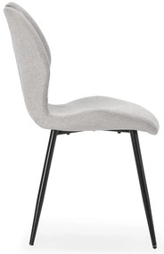 Világosszürke étkezőszék szett 4 db-os Muli – Marckeric